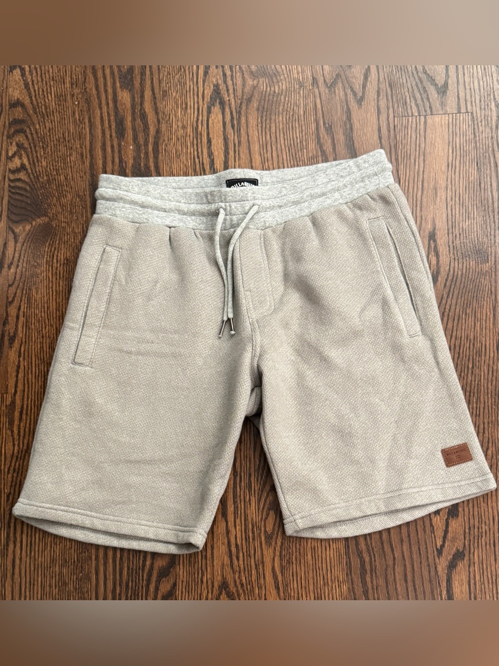 Billabong Men's Knit Drawstring Shorts in Grey